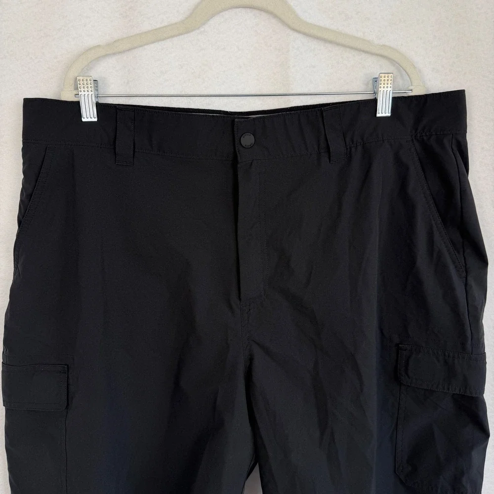 Orvis Mens 40 Black‎ Stretch Cargo Shorts Hiking Outdoor Performance Travel